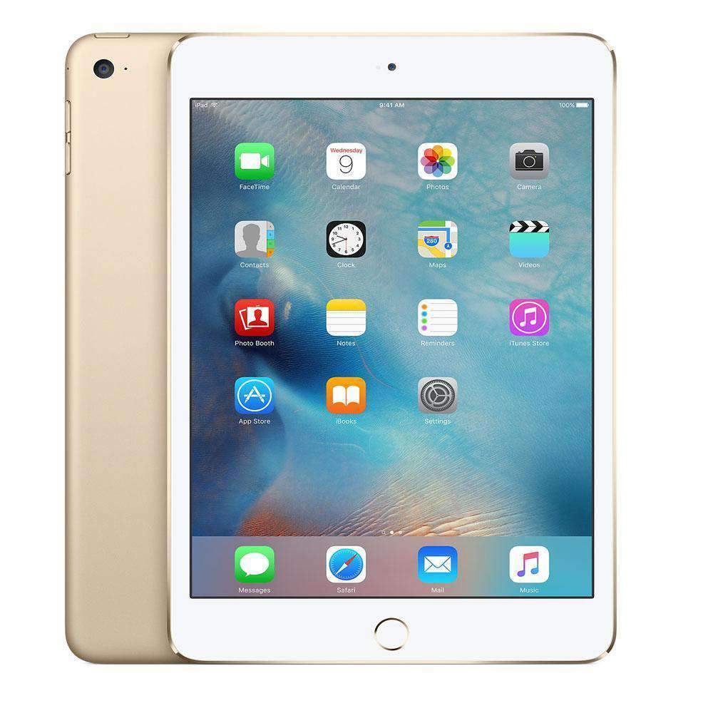 Apple iPad Mini 4 128GB WiFi Gold - Refurbished Excellent Sim Free cheap