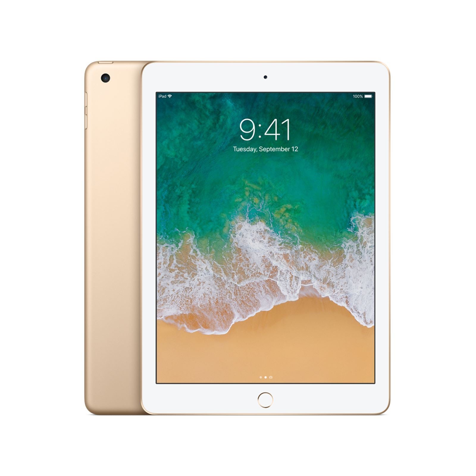 Apple iPad 5th Gen 32GB WiFi 4G Gold Unlocked Refurbished Excellent