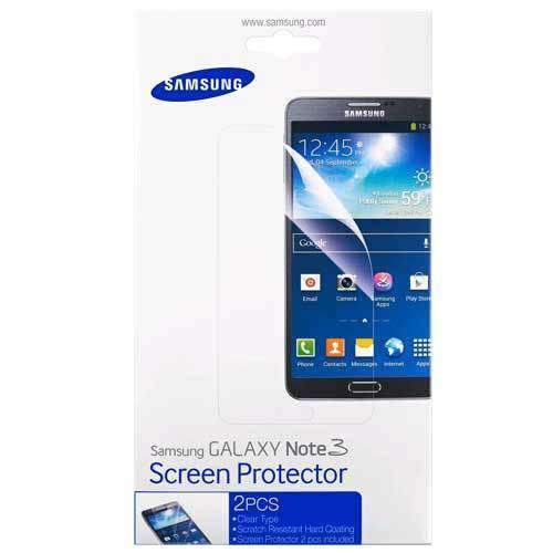 Samsung Galaxy Note 3 Official Screen Protectors - 2 Pack Sim Free cheap