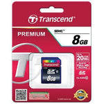 Transcend 8GB MicroSDHC Memory Card Class 10 UHS-I 20MB/s Sim Free cheap