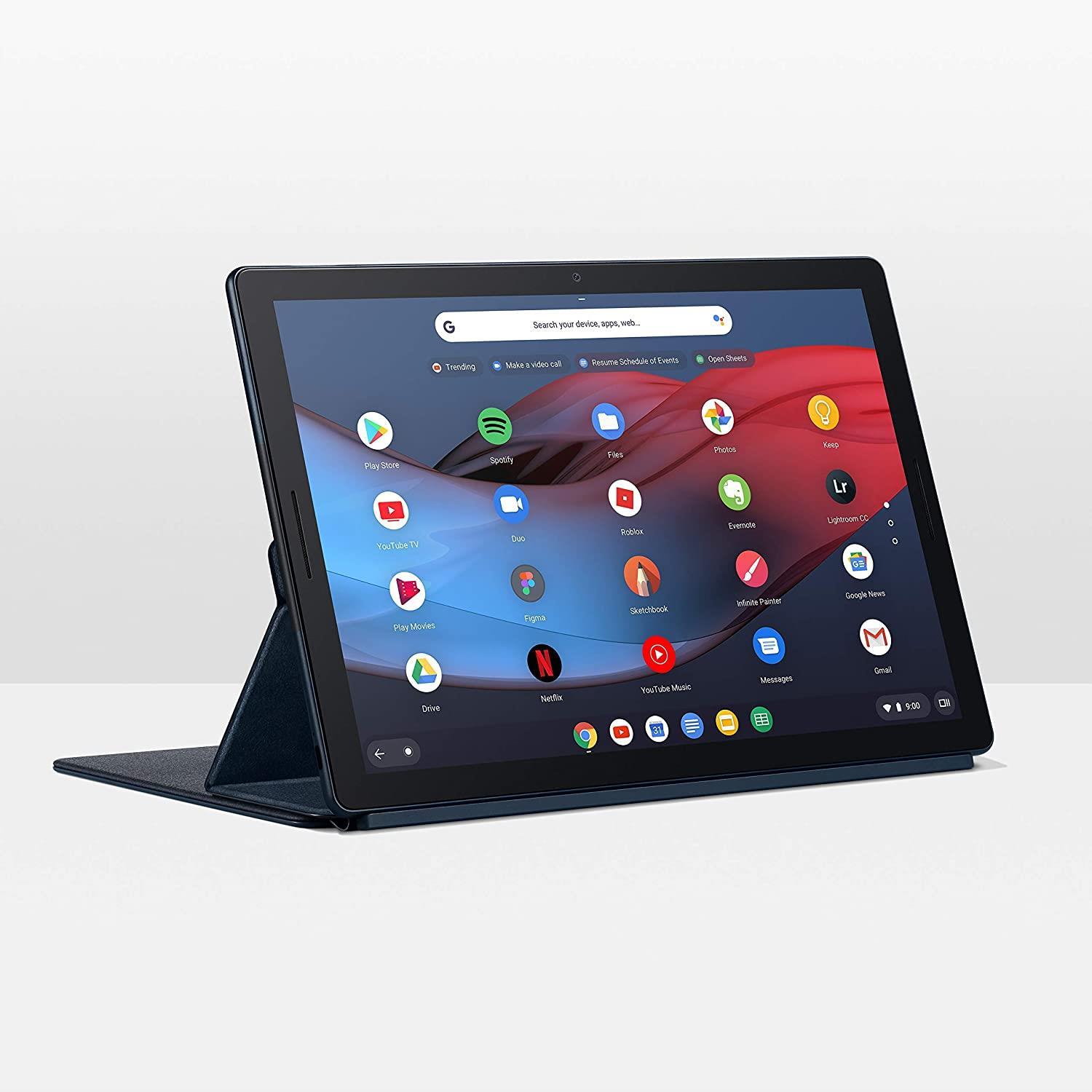 Google Pixel Slate Tablet intel i5 8GB Ram 12.3 inch, 128GB SSD Midnight Blue Refurbished Pristine