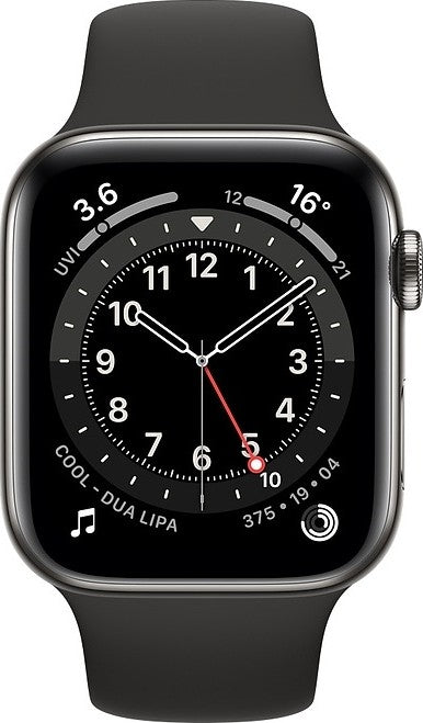 Apple Watch Series 6 (GPS + Cellular) 44mm Graphite Aluminum Refurbished Excellent