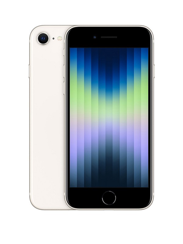 Apple iPhone SE (2022) 3rd GEN 128GB, Starlight Refurbished Pristine