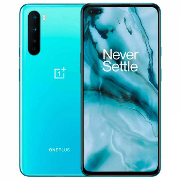 OnePlus Nord 128GB, Blue Marble (5G) Unlocked Refurbished Excellent