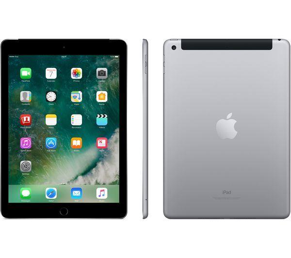 Apple iPad 9.7 (5th Gen) 32GB WiFi Space Grey Unlocked Refurbished Pristine