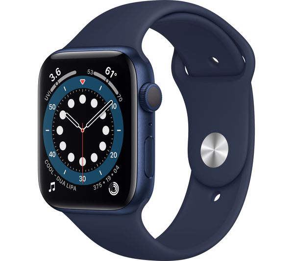 Apple Watch Series 6 (GPS + Cellular) 44mm Blue Aluminum Refurbished Good
