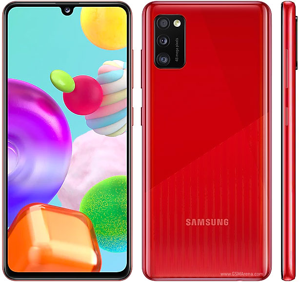 Samsung Galaxy A41 64GB Red Unlocked Refurbished Good