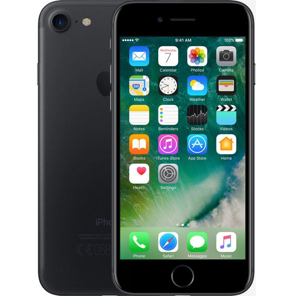 Apple iPhone 7 256GB Matte Black Unlocked Refurbished Pristine