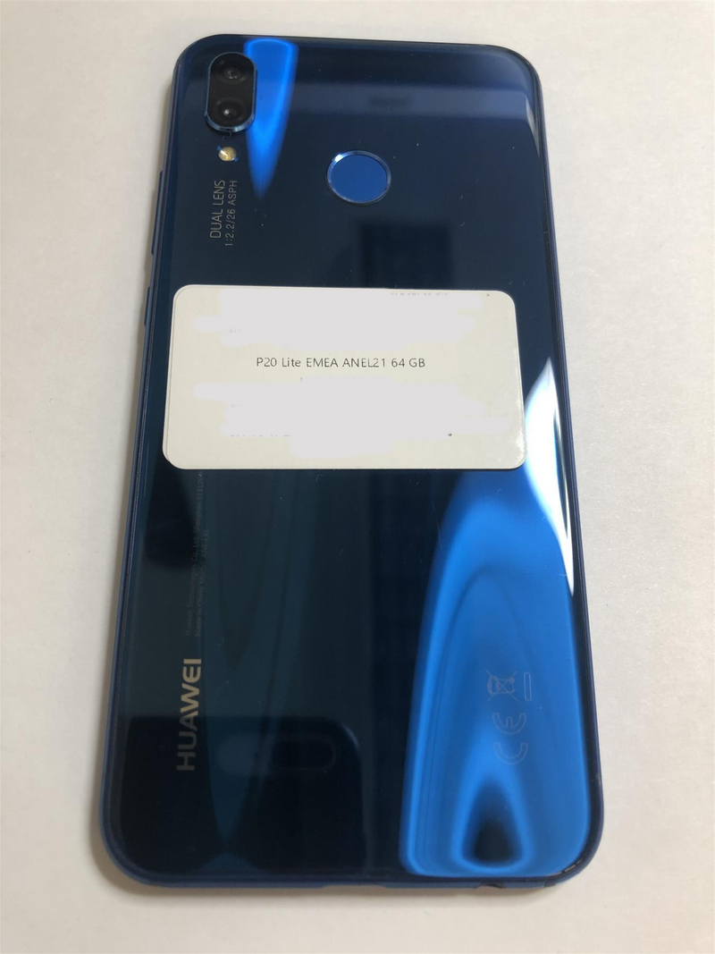 Huawei P20 Lite 64GB Blue Unlocked - Used