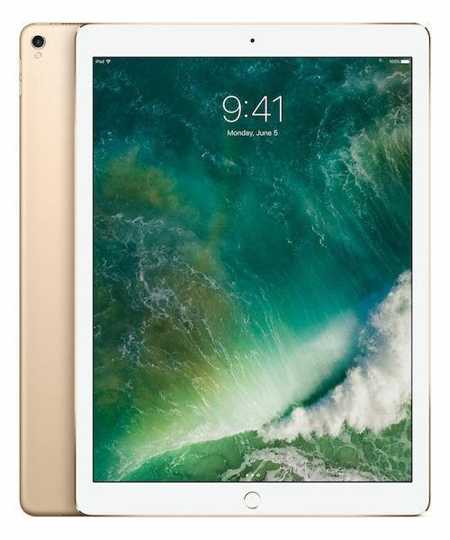 Apple iPad Pro 12.9 (2017) 256GB WIFI Gold (White Spot) Refurb Pristine
