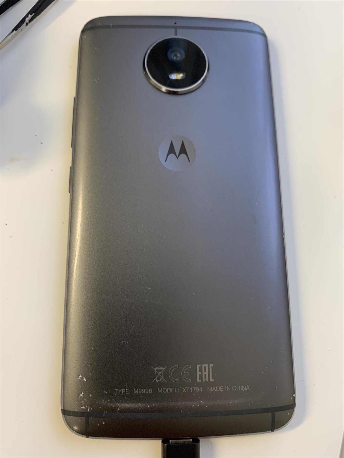 Motorola Moto G5S 32GB Lunar Grey Unlocked - Used
