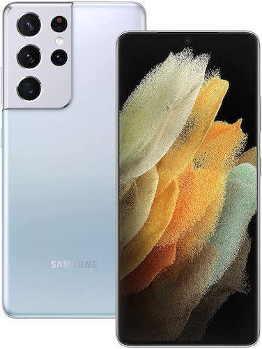 Samsung Galaxy S21 Ultra 256GB Phantom Silver Unlocked Refurbished Pristine