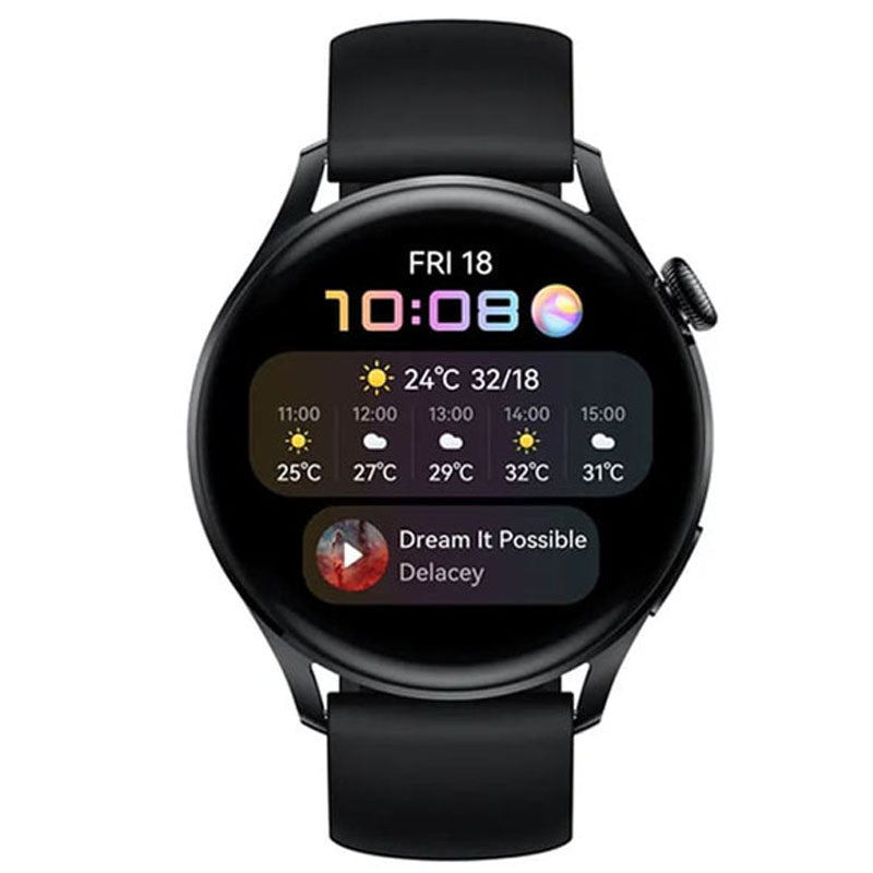 Huawei Watch 3 46mm Bluetooth Black Refurbished Excellent