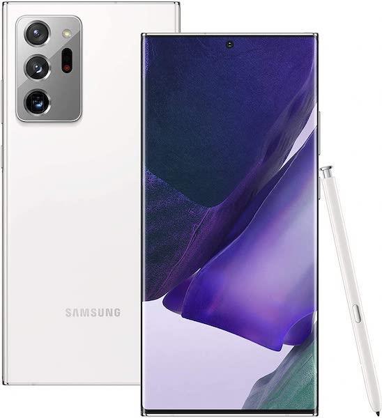 Samsung Galaxy Note 20 Ultra 256GB Mystic White (5G) Unlocked Refurbished Pristine