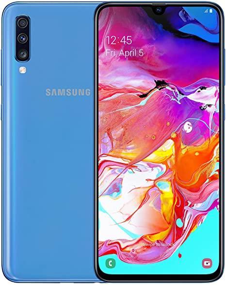 Samsung Galaxy A70 128GB Blue Unlocked Refurbished Pristine Pack