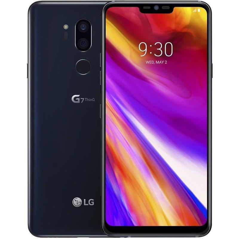 LG G7 ThinQ 64GB New Aurora Black Unlocked - Refurbished Good
