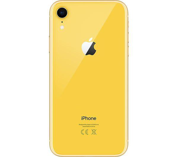 Apple iPhone XR 64GB Yellow EE Refurbished Pristine