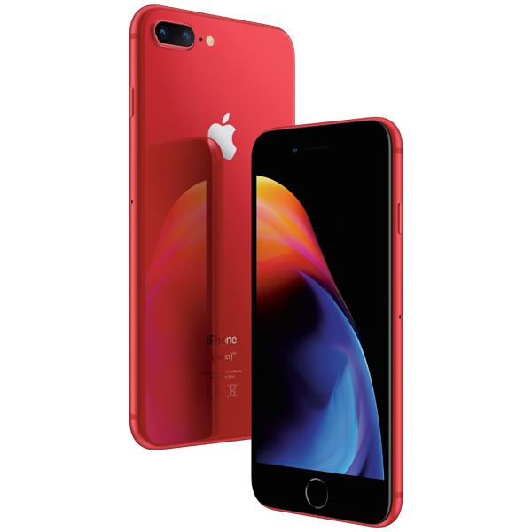 Apple iPhone 8 Plus 64GB, RED Unlocked - Refurbished Good