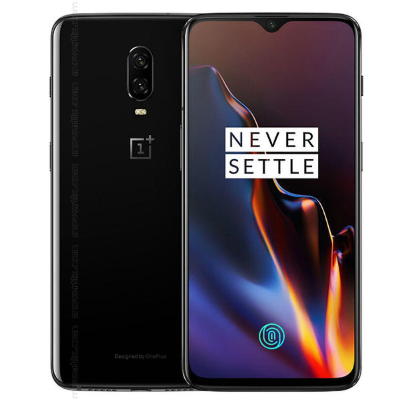 OnePlus 6T 128GB Mirror Black Unlocked Refurbished Pristine Pack