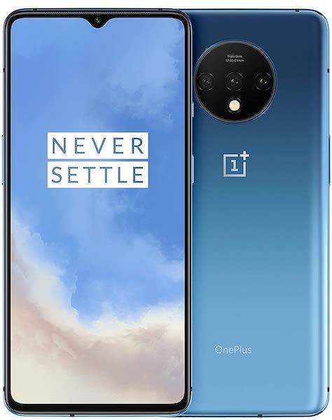 OnePlus 7T Glacier Blue 128GB Unlocked Refurbished Pristine Pack