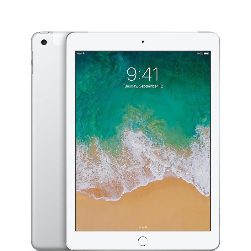 Apple iPad 5th Gen 128GB WiFi Silver Refurbished Excellent
