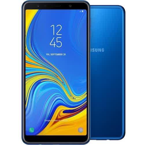 Samsung Galaxy A7 (2018) 64GB Blue Unlocked Refurbished Good