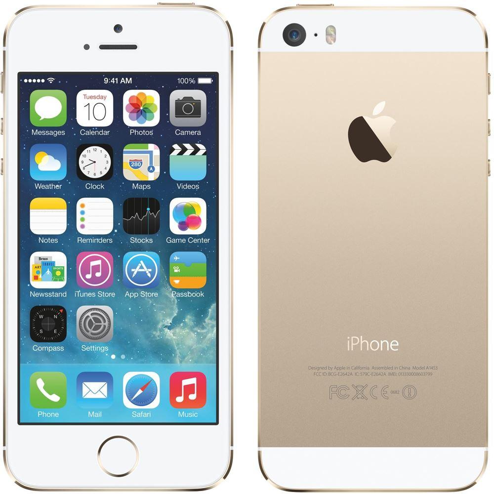 Apple iPhone 5S 16GB Gold (No Touch ID) Unlocked Refurbished Good