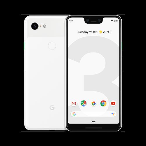 Google Pixel 3 XL 128GB Clearly White Unlocked Refurbished Excellent