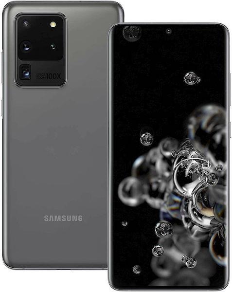 Samsung Galaxy S20 Ultra 128GB Cosmic Grey (5G) Unlocked Refurbished Good