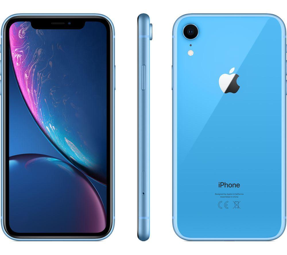 Apple iPhone XR 256GB Unlocked Blue Refurbished Pristine