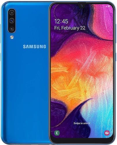 Samsung Galaxy A50 128GB Blue Unlocked Refurbished Excellent