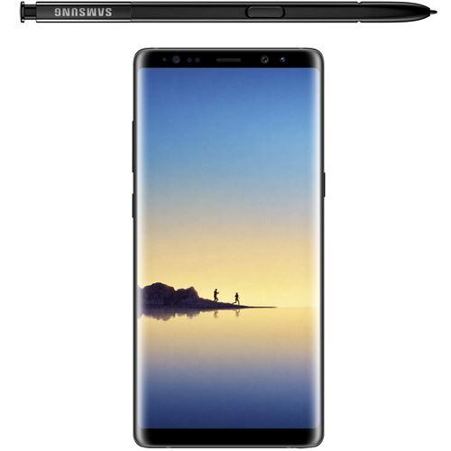 Samsung Galaxy Note 8 64GB, Midnight Black - Refurbished Pristine