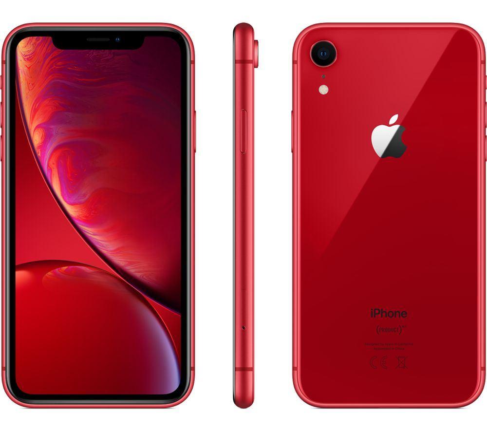Apple iPhone XR 256GB Red Unlocked Refurbished Excellent