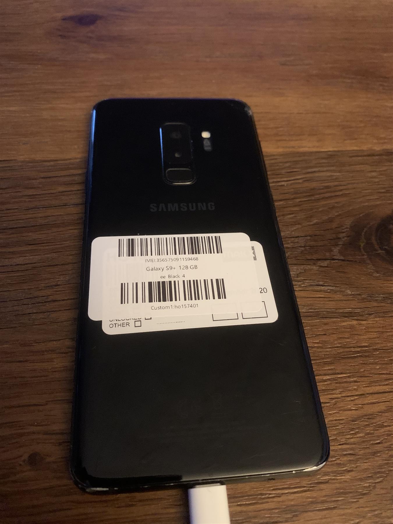 Samsung Galaxy S9 Plus 128GB Midnight Black (EE) Used