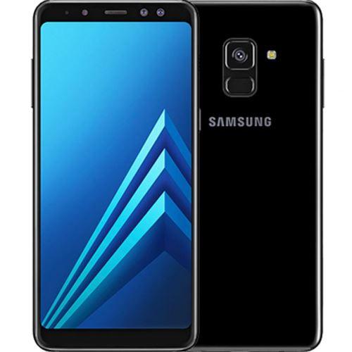 Samsung Galaxy A8 (2018) 32GB, Black (Ghost Image) Unlocked Refurbished Good