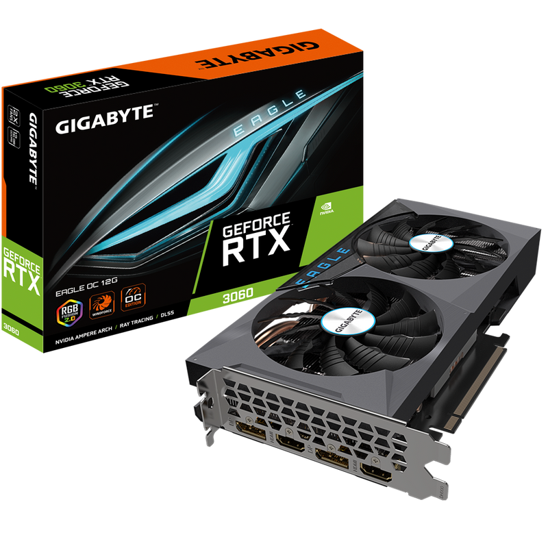 Gigabyte GeForce RTX 3060 Eagle 12GB GDDR6 (rev 1.0)