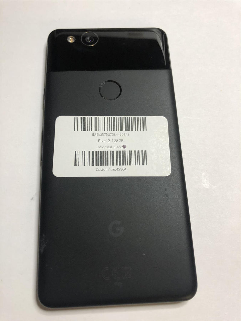 Google Pixel 2 64GB Just Black Unlocked Used