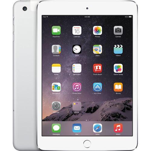 Apple iPad Mini 4 128GB WiFi Cellular Silver Unlocked Refurbished Pristine