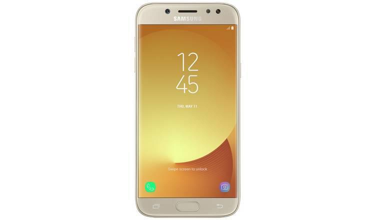 Samsung Galaxy J5 (2017) Gold 16GB (Ghost Image) Unlocked Refurbished Excellent