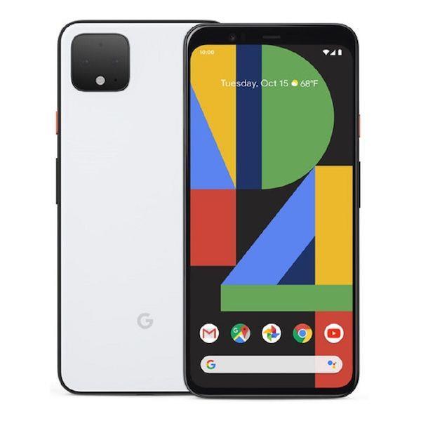 Google Pixel 4 64GB, Clearly White (EE Locked) Refurbished Excellent