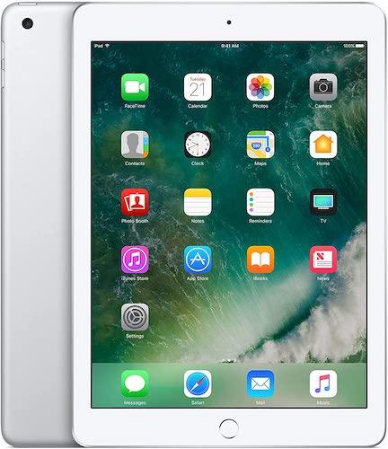 Apple iPad 5th Gen 32GB WiFi + Cellular Silver Refurbished Good