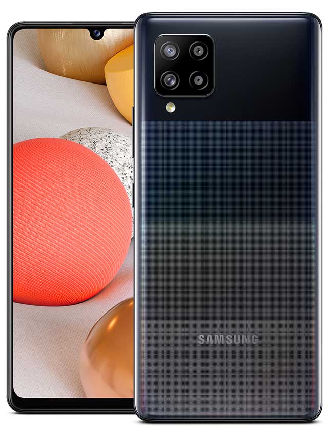Samsung Galaxy A42 (5G) 128GB Prism Dot Black Unlocked Refurbished Good
