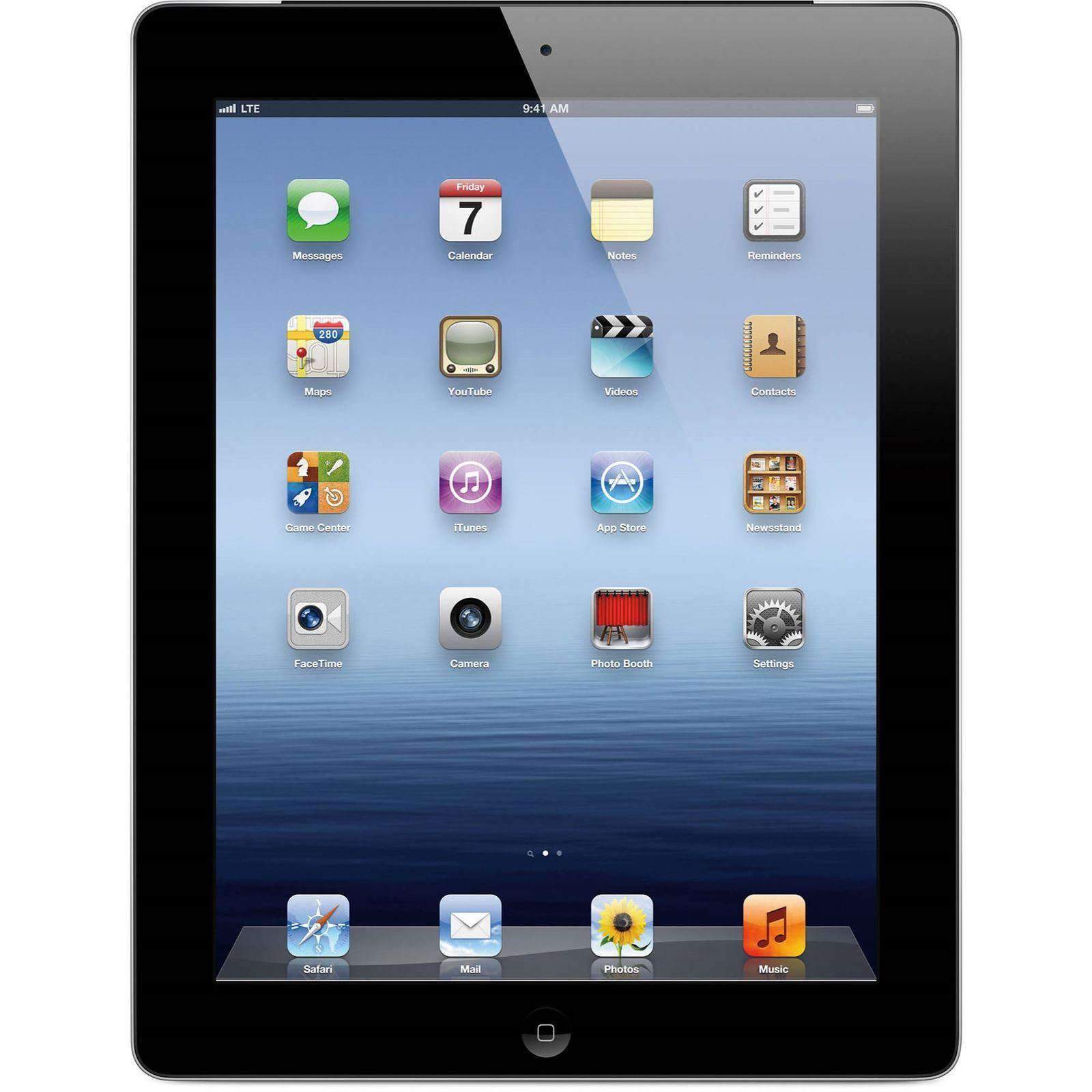 Apple iPad 3rd Gen Wi-Fi + Cellular 64GB, Black (Unlocked) - Refurbished Good Sim Free cheap