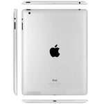 Apple iPad 4th Gen 32GB, WiFi 4G (Unlocked) White/silver - Refurbished Excellent