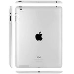 Apple iPad 4th Gen 64GB WiFi White/silver - Refurbished Excellent Sim Free cheap