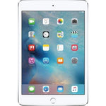 Apple iPad Mini 4 128GB WiFi + Cellular, Silver (Unlocked) - Refurbished Good