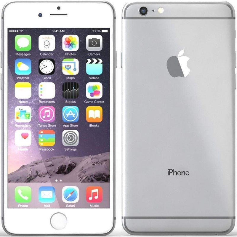 Apple iPhone 6 64GB, White/Silver Unlocked - Refurbished (A) (NO TOUCH ID)