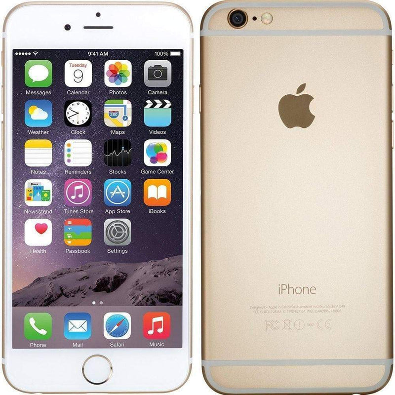 Apple iPhone 6S 128GB, Gold (Vodafone)- Refurbished Good
