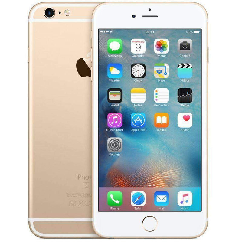 Apple iPhone 6S Plus 128GB, Gold (Unlocked) - Refurbished Good Sim Free cheap