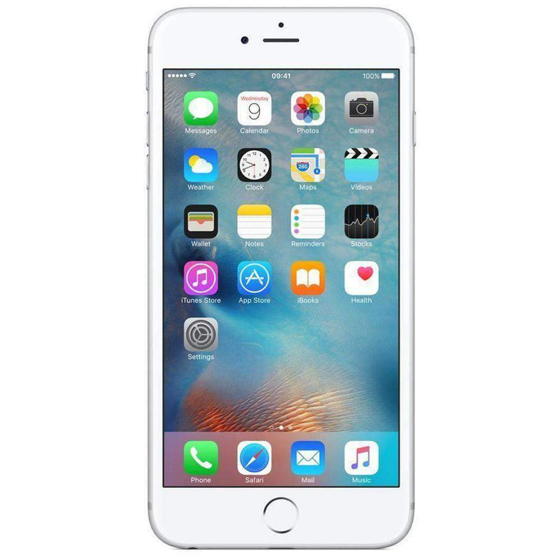 Apple iPhone 6S Plus 128GB, Silver (Unlocked) - Refurbished Good Sim Free cheap